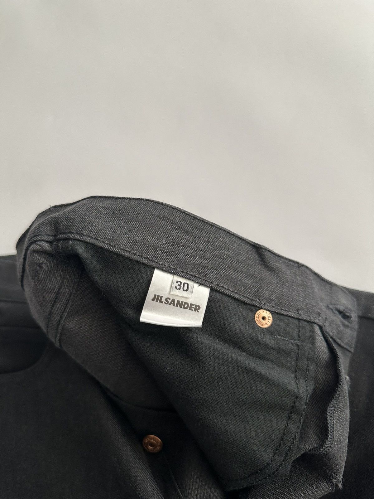 Jil Sander Jil Sander 90’s Heavy Canvas Jeans Size US 30 / EU 46 - 10 Thumbnail