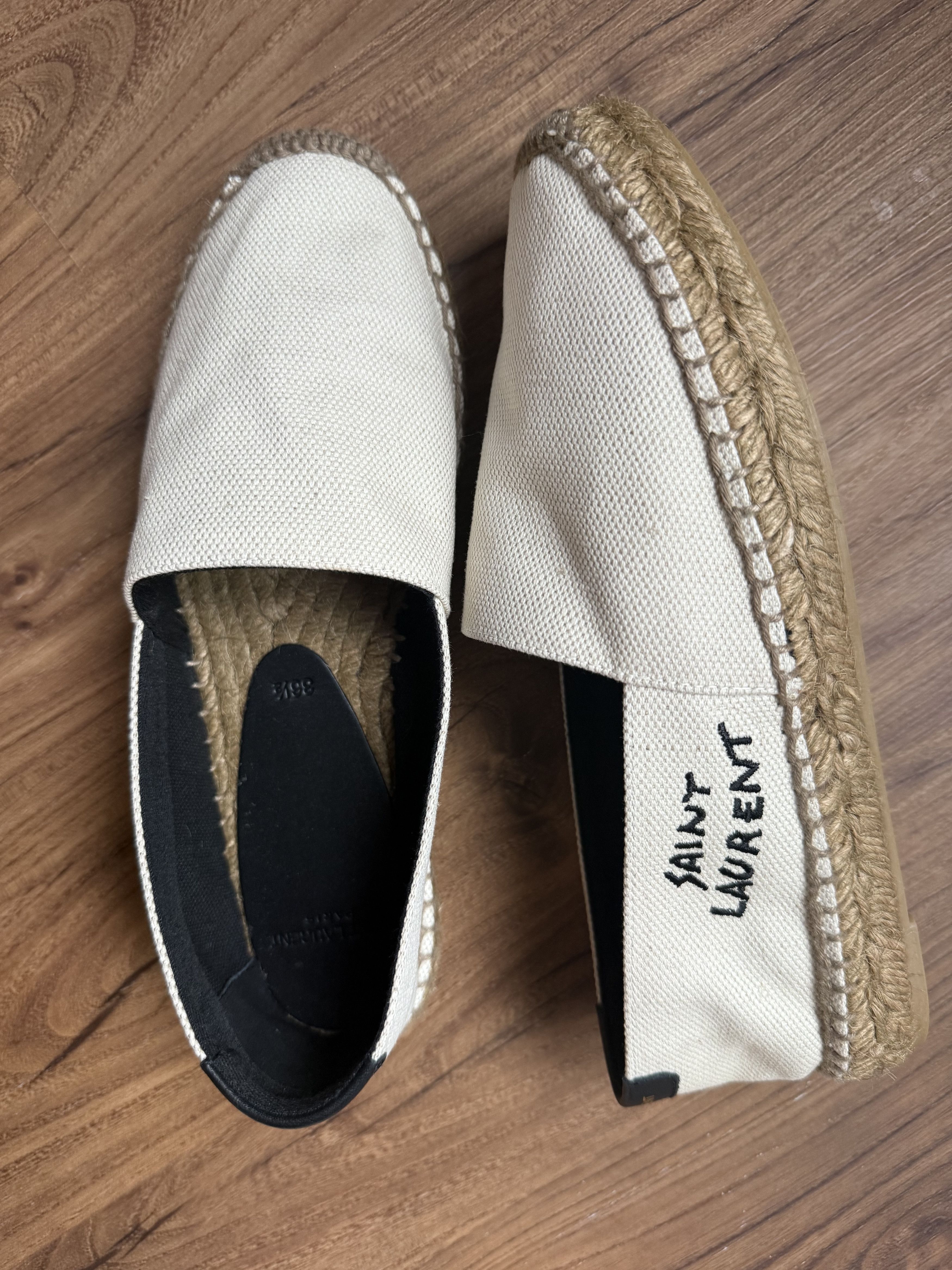 Saint Laurent Paris Saint Laurent Espadrilles Size US 6.5 / IT 36.5 - 3 Thumbnail