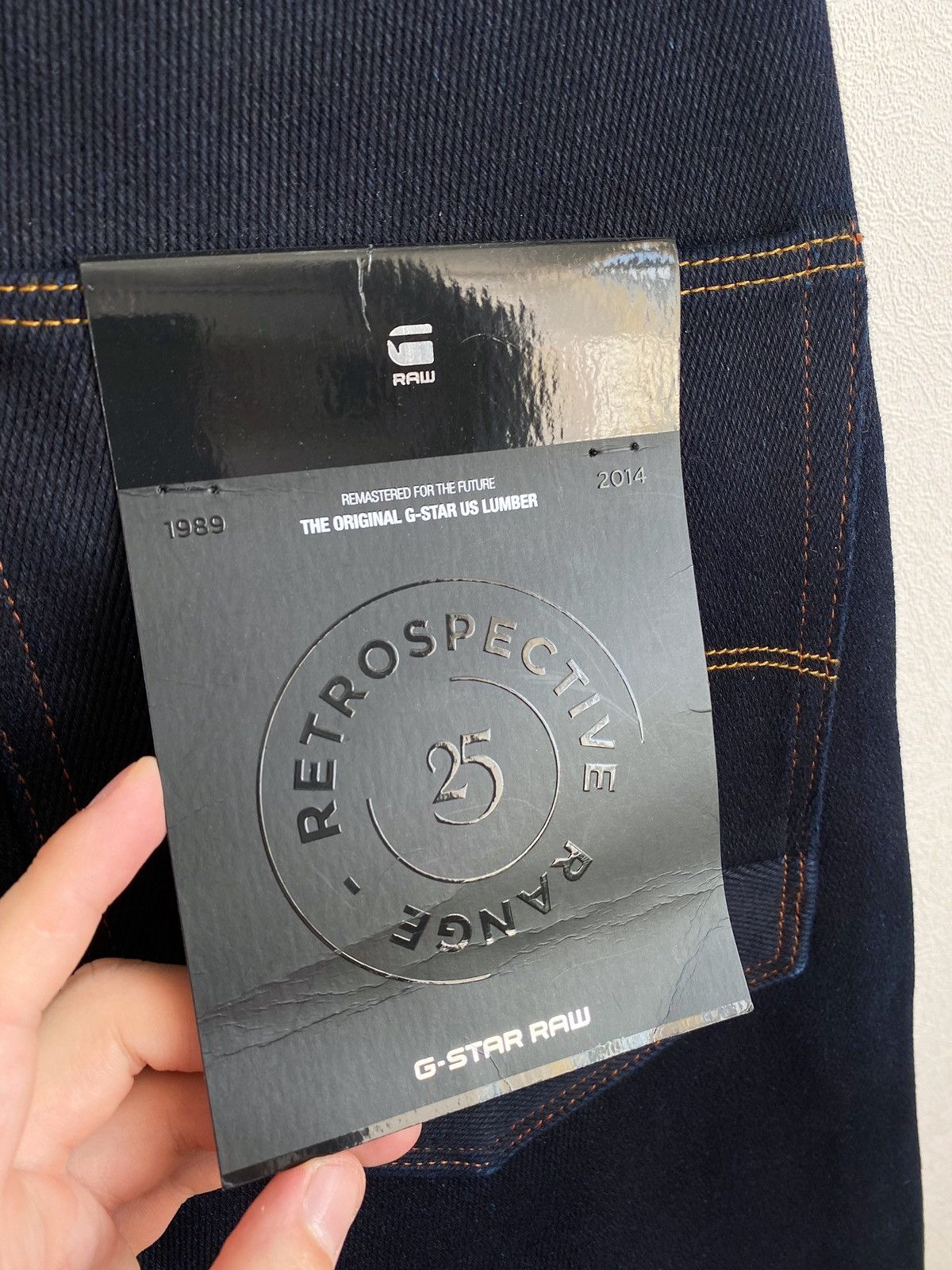 G-Star G-star Red listing SELVEDGE Us Lumber 25 jeans Size US 33 - 11 Thumbnail