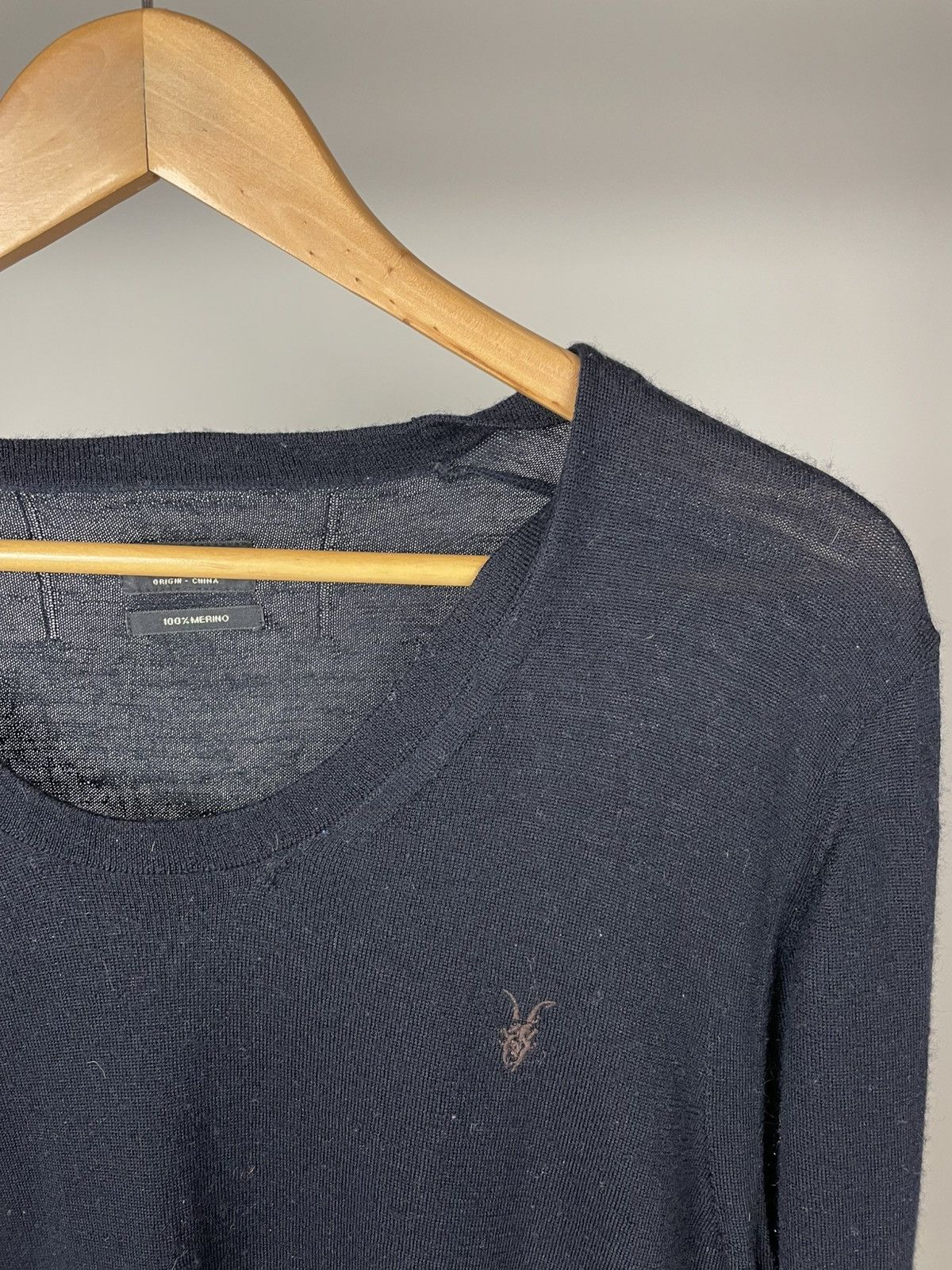 Allsaints × Designer × Vintage Allsaints mode merino scoop wool crew neck Size US M / EU 48-50 / 2 - 3 Thumbnail