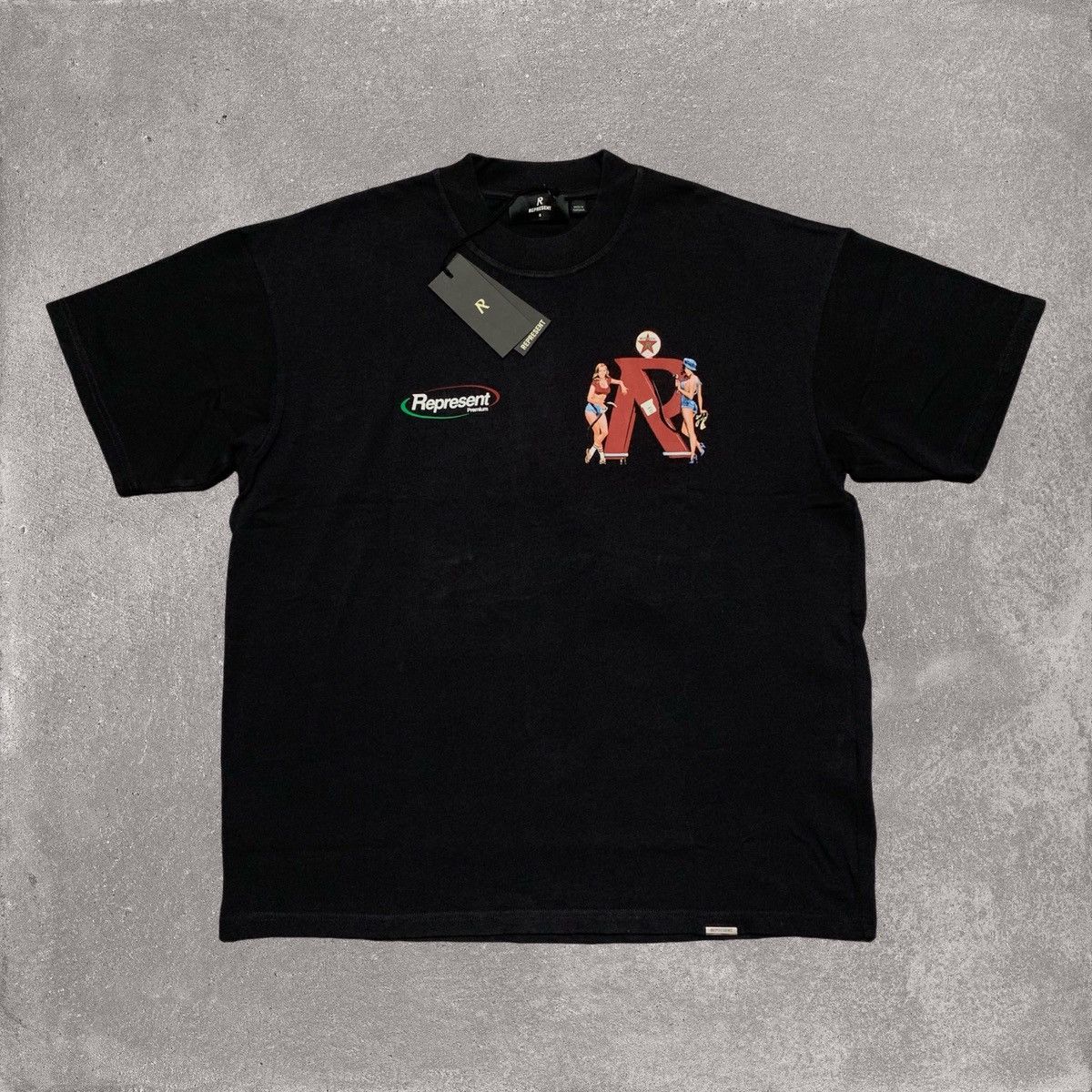 Represent Clo. Represent Small Premium Off Black Tee Size US S / EU 44-46 / 1 - 2 Thumbnail