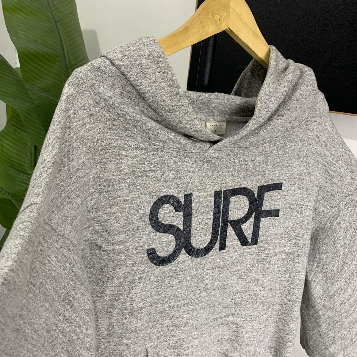 Japanese Brand Vintage Kapital “SURF” Half Sleeve Hoodie Rare Item Size US M / EU 48-50 / 2 - 8 Thumbnail