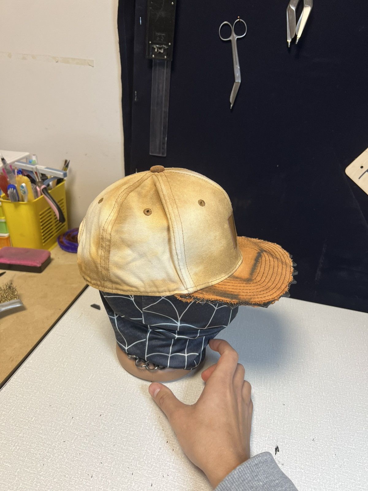 Carhartt Carhartt Custom Distressed Cap Size ONE SIZE - 5 Thumbnail