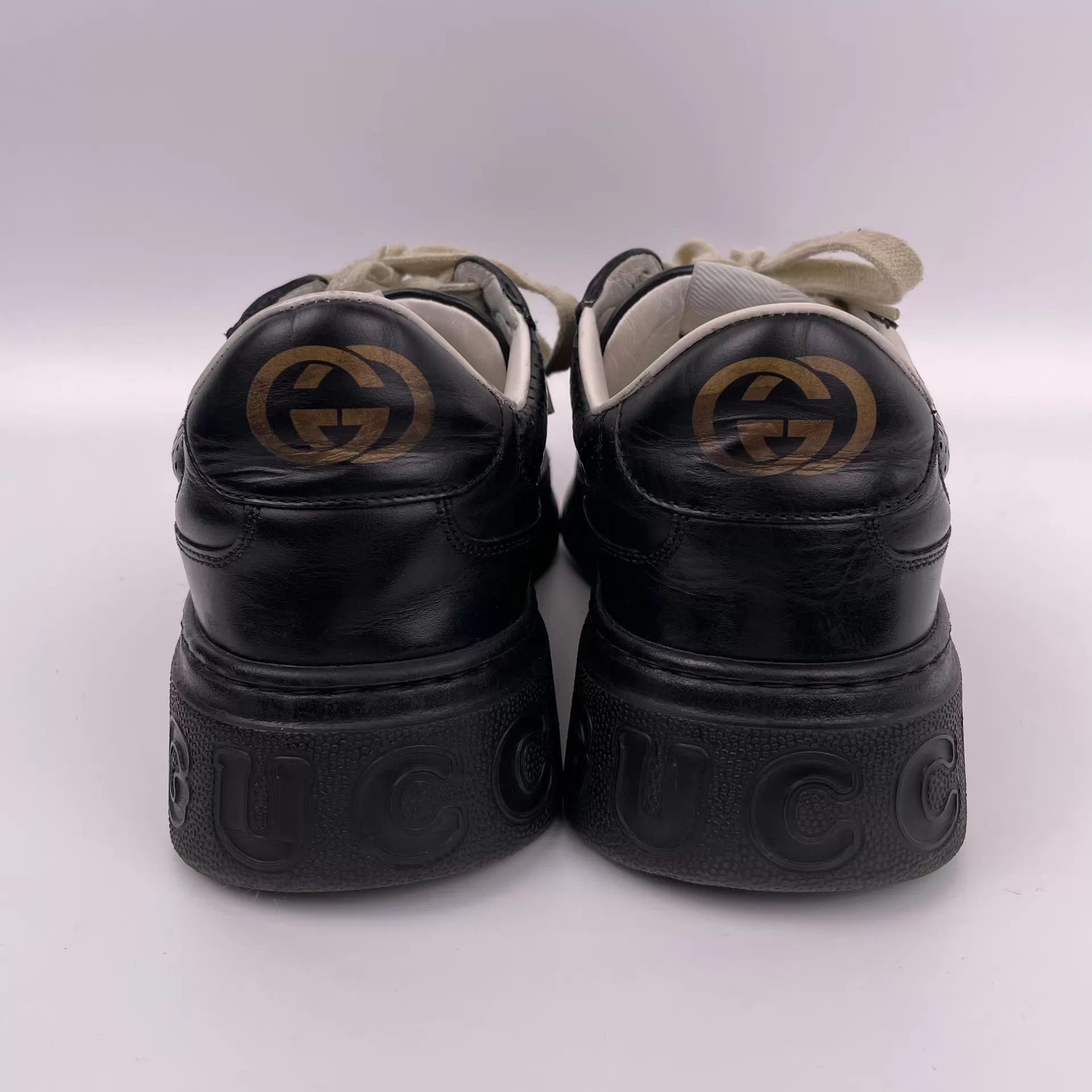 Gucci Gucci Black Sneakers Size 42 Size US 9.5 / EU 42-43 - 2 Thumbnail
