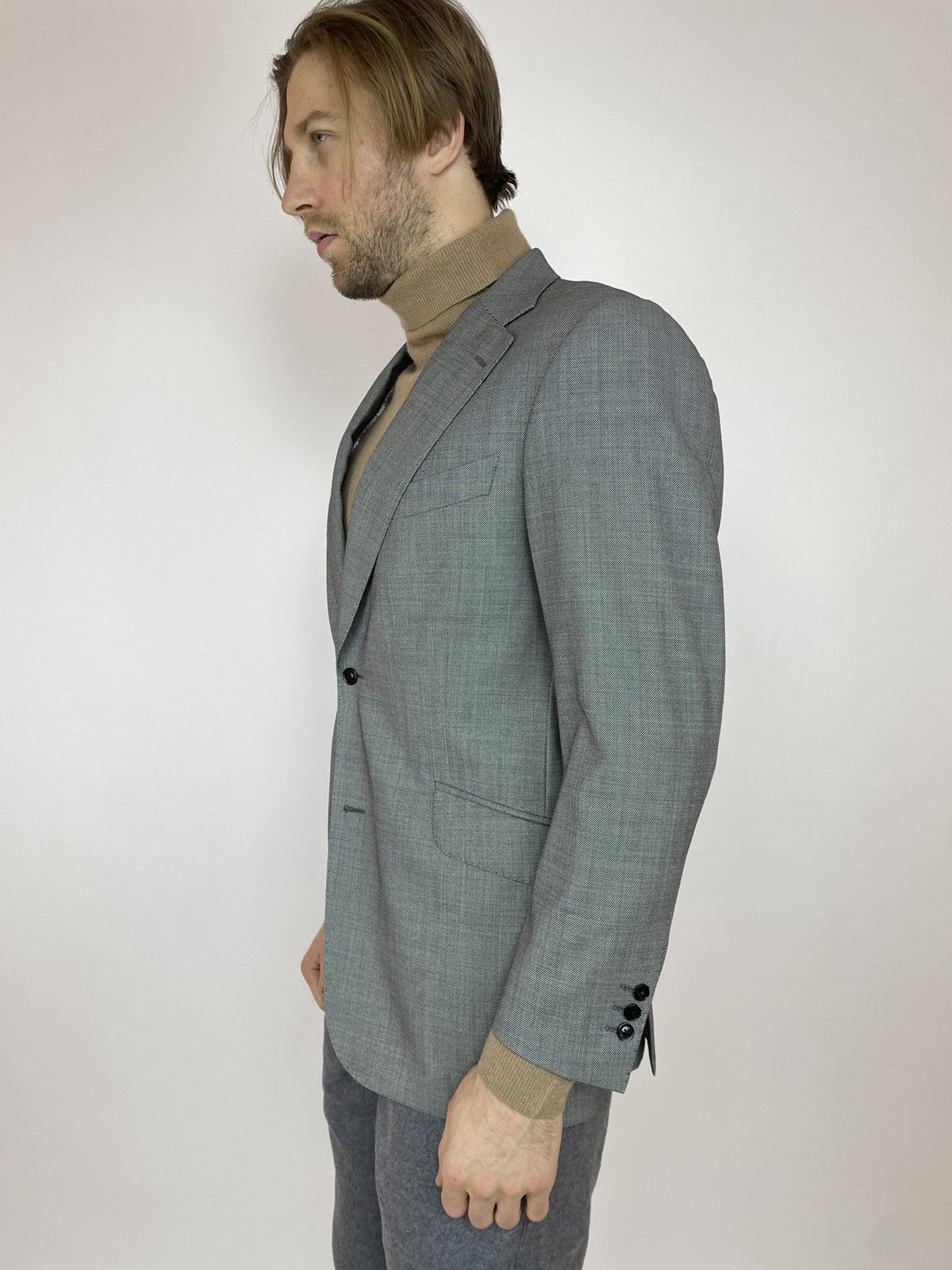 Designer × Emanuel Ungaro emanual ungaro wool blazer Mens size 50R Size 50R - 4 Thumbnail