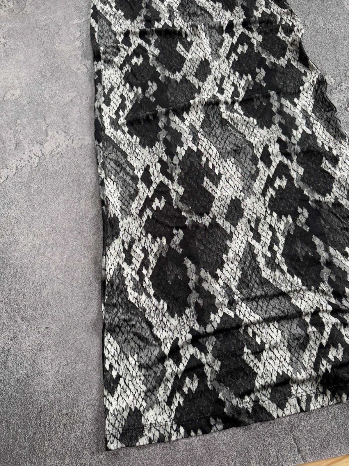 Cavalli Class × Just Cavalli × Roberto Cavalli Just Cavalli 46 animal print snake 🐍 piton long dress Size L / US 10 / IT 46 - 5 Thumbnail