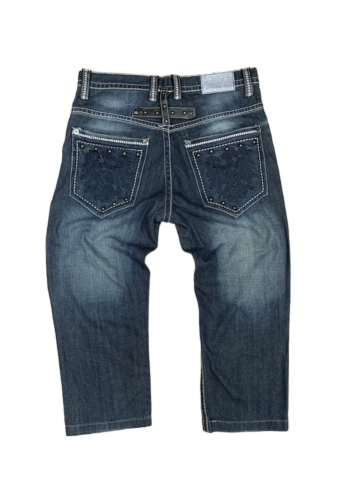 Other Black Carpet Baggy Denim Pants Size US 34 / EU 50 - 1 Thumbnail