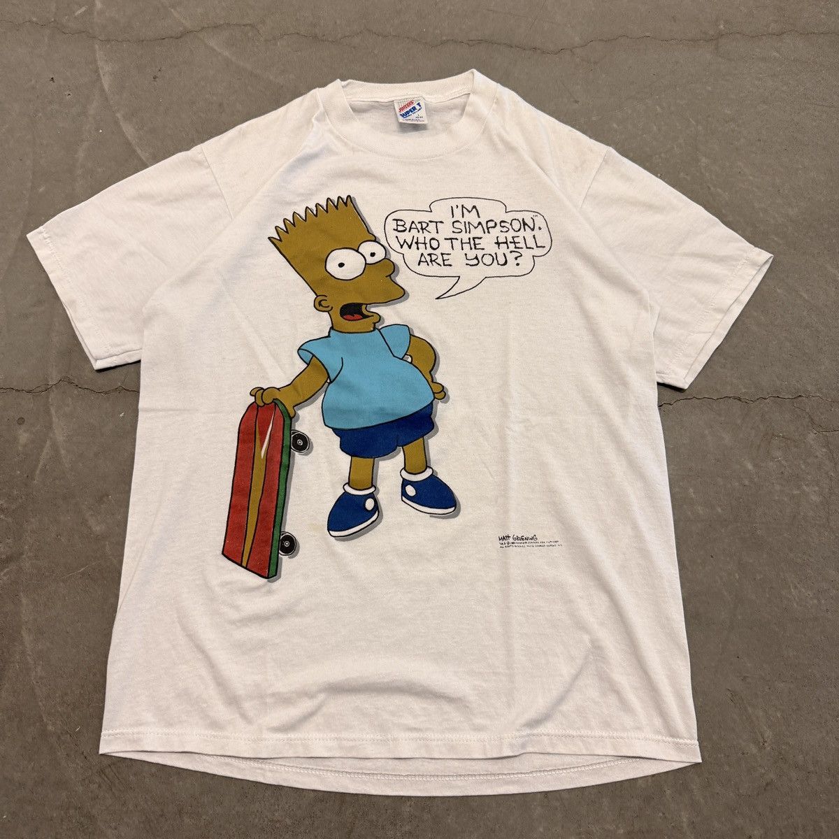Vintage Vintage 1989 Bart Simpson Tee Size US L / EU 52-54 / 3 - 1 Thumbnail
