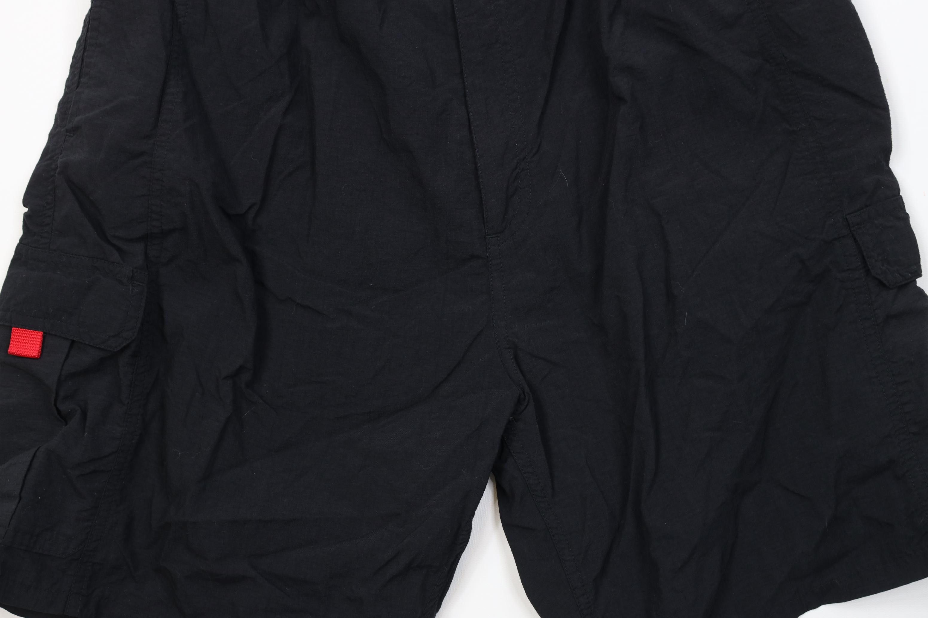 Marlboro Vintage 90s Marlboro Above Knee Belted Trekking Cargo Shorts Size US 34 / EU 50 - 3 Thumbnail
