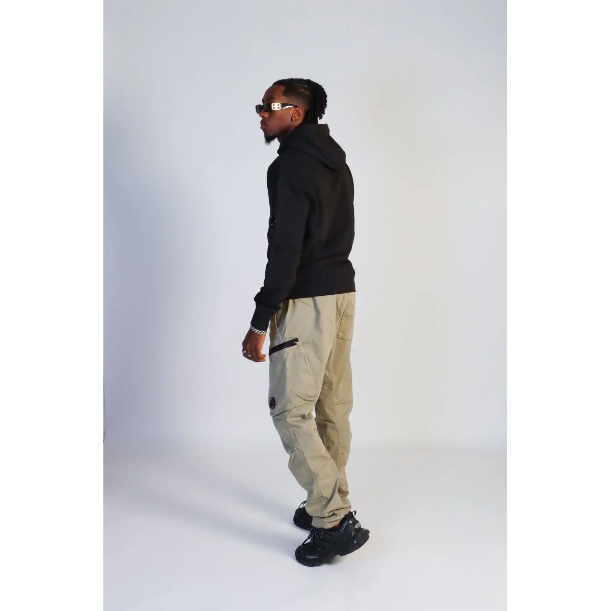 C.P. Company o1y1224 Logo Cargo Pant in Beige Size US 36 / EU 52 - 4 Thumbnail