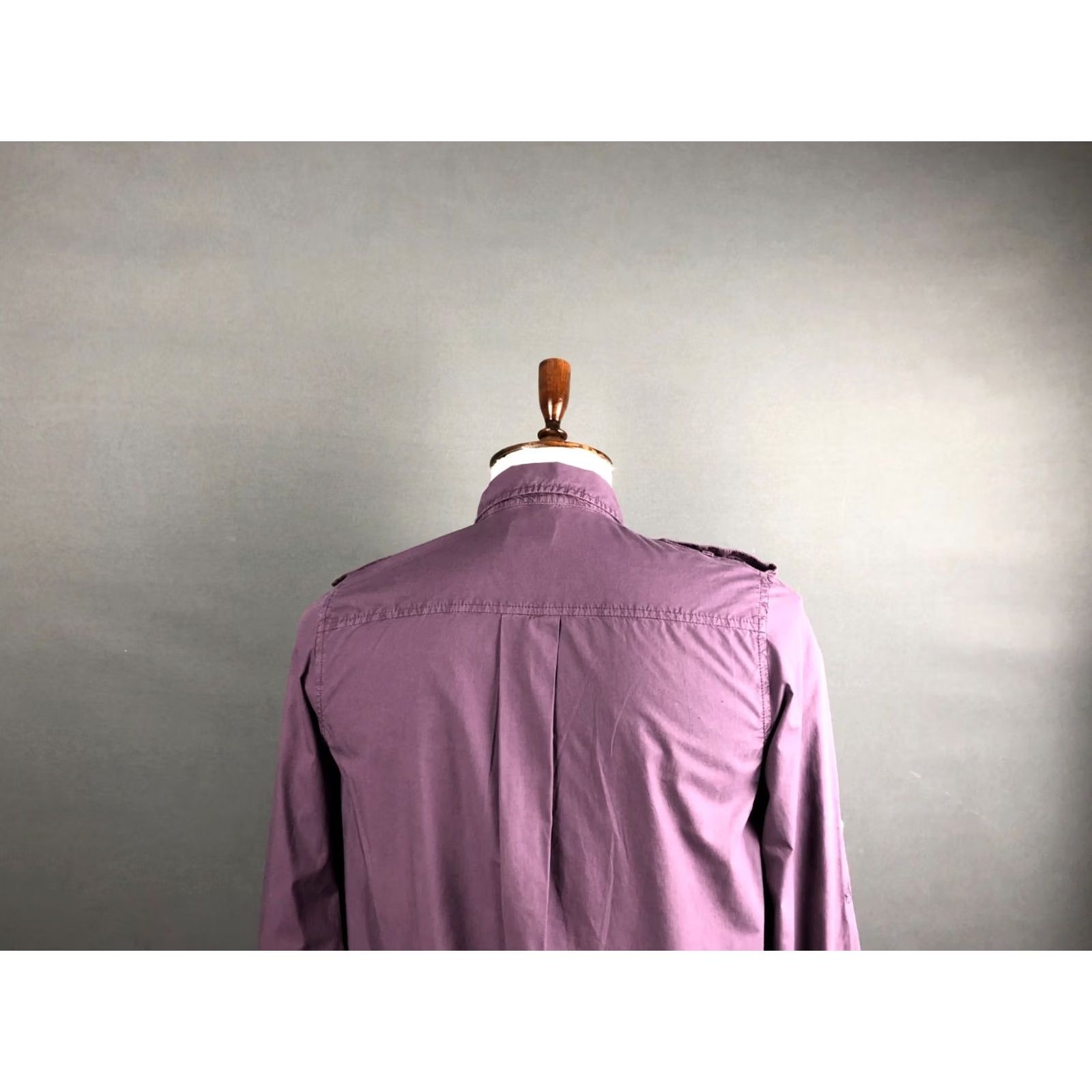 Diesel Diesel Shirt 2XL Purple Cotton Roll-Tab Sleeves Button Up Men’s Size US XXL / EU 58 / 5 - 4 Thumbnail