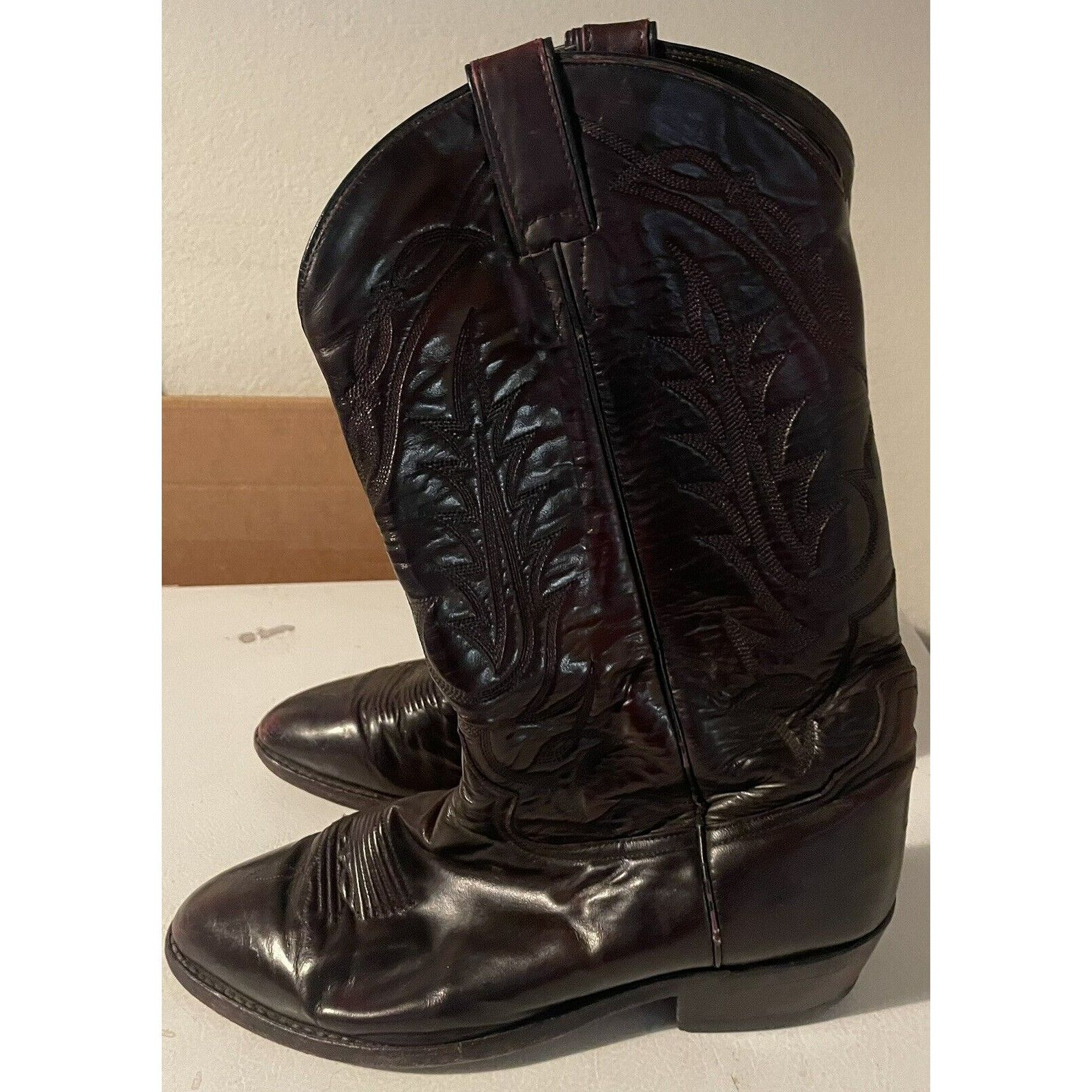 Tony Lama Tony Lama Men’s Vaquero Western Boots Size 9 1/2 EE Size US 9.5 / EU 42-43 - 4 Thumbnail