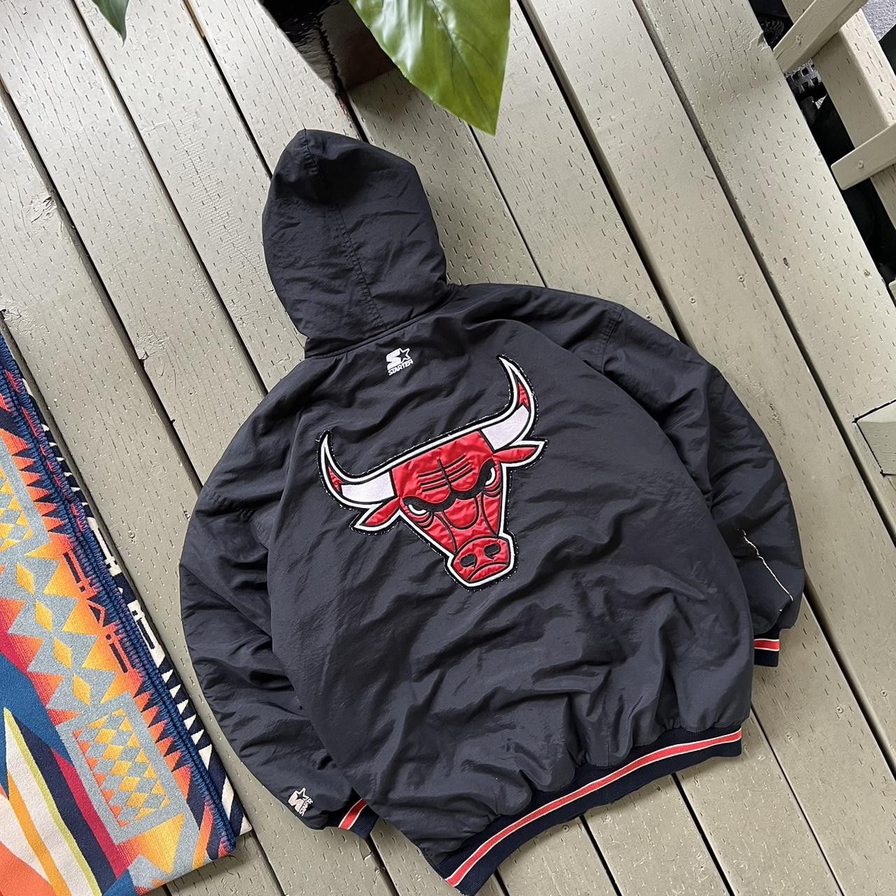 Bulls starter jacket 90s online