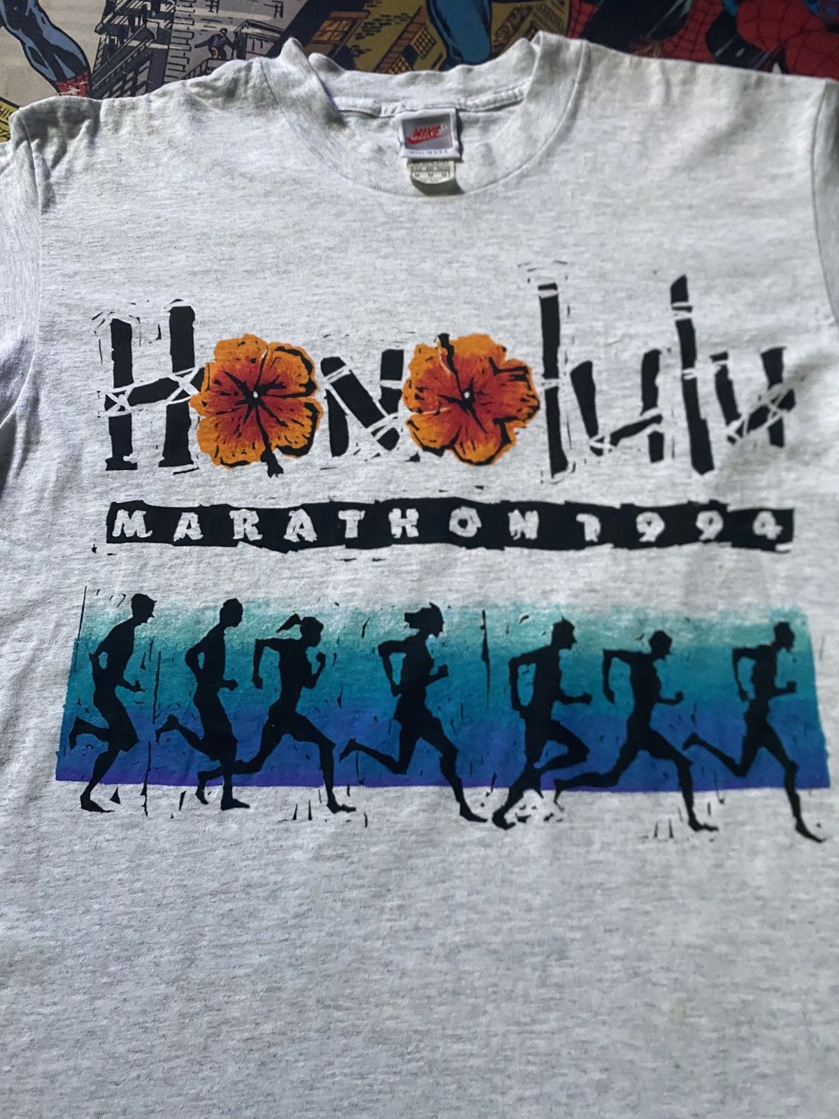 Nike Nike Honolulu Marathon Just Do It Vintage 1994 Size US M / EU 48-50 / 2 - 2 Thumbnail