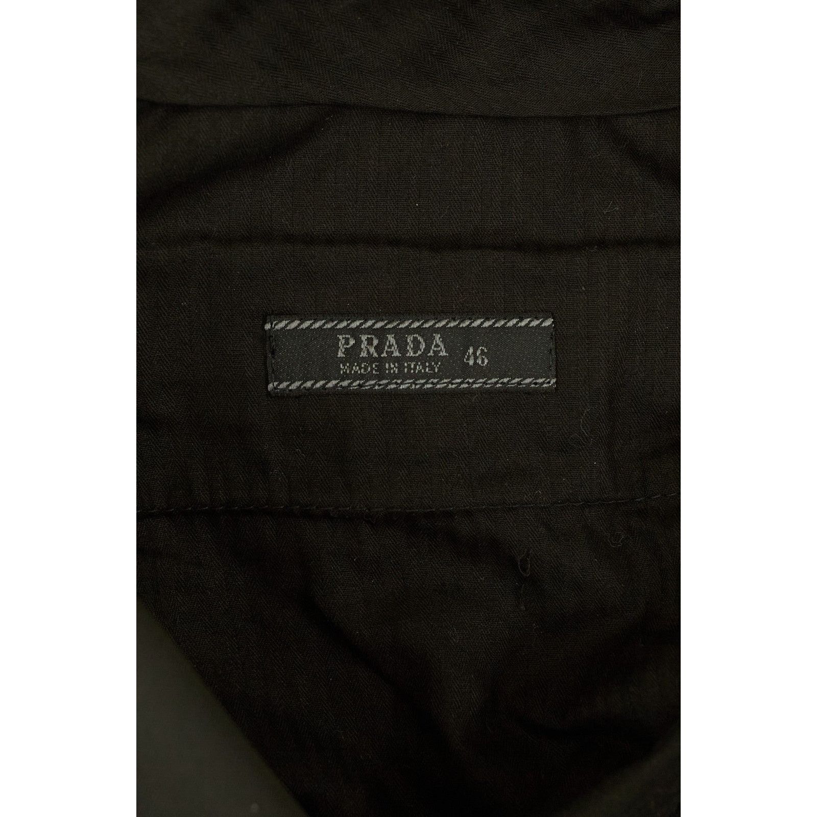 Prada Black Nylon Suit Size 46R - 7 Thumbnail