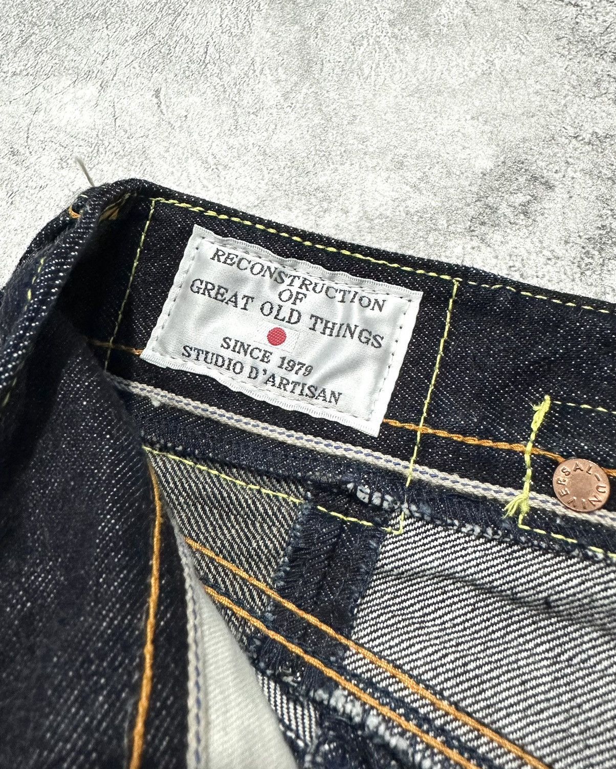 Japanese Brand × Studio D'Artisan Rare🔥 Studio D'Artisan D1687 Patchwork Jeans Size US 32 / EU 48 - 7 Thumbnail