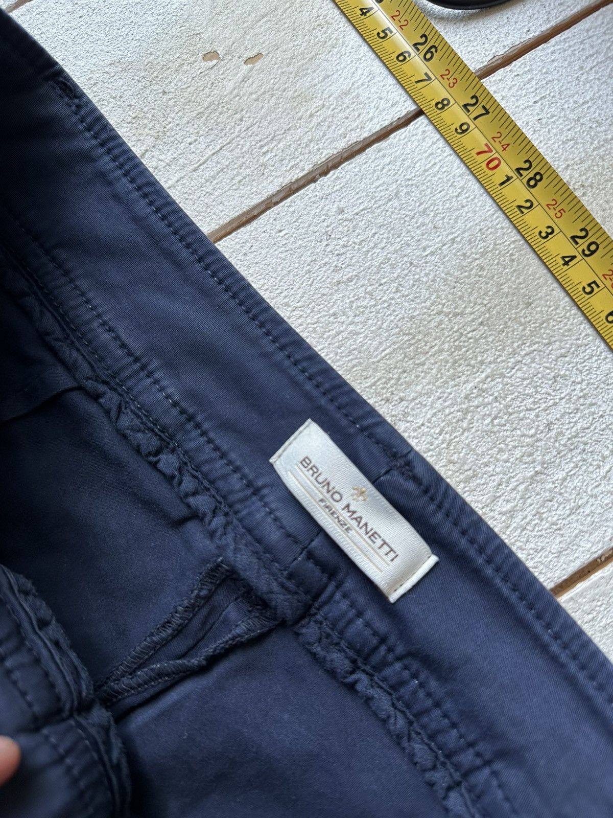Other 🚨BRUNO CANETTI BLUE WOMEN LUXURY OLD MONEY WIDE PANTS Size 28" / US 6 / IT 42 - 7 Thumbnail