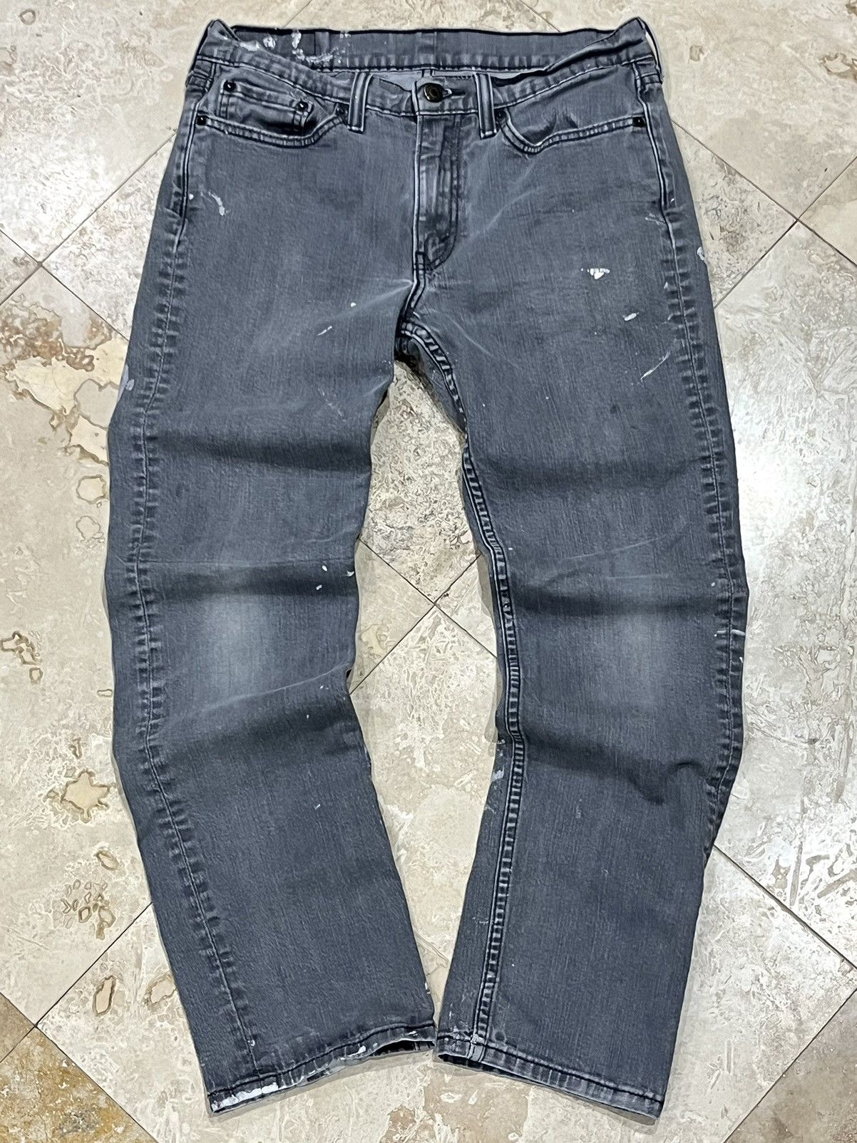 Levi's Levi’s 514 Painters Distressed Jeans Size US 32 / EU 48 - 8 Thumbnail
