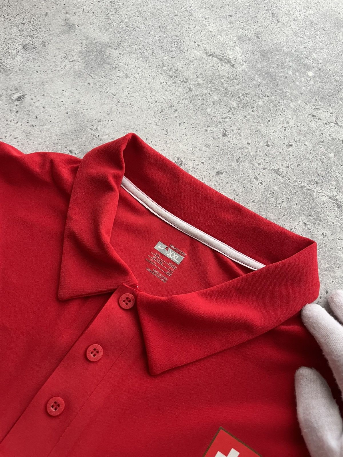 Nike Nike Roger Federer RF 2008 Beijing Olympics Davis Cup Polo Size US XXL / EU 58 / 5 - 6 Thumbnail