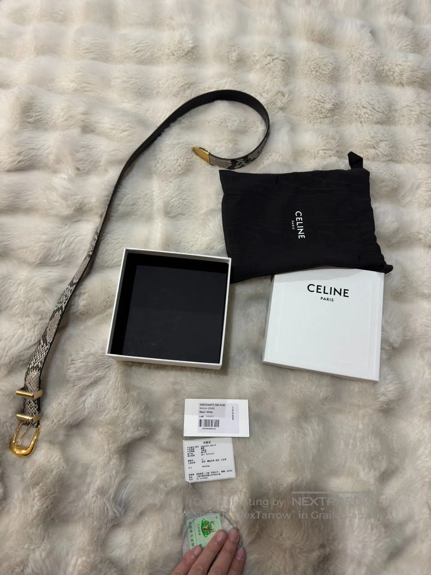 Celine CELINE size 85 Belt| Size ONE SIZE - 5 Thumbnail