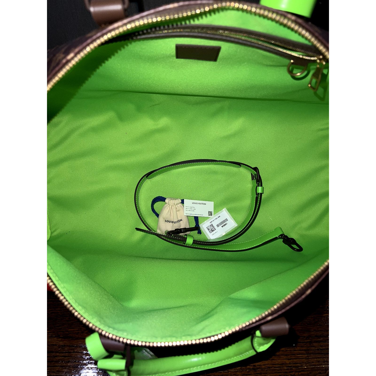 Louis Vuitton Louis Vuitton Keepall Bandouliere Weekend Travel Bag Size ONE SIZE - 12 Thumbnail