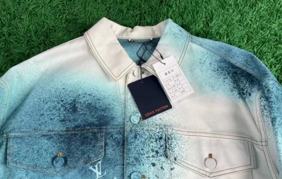 Louis Vuitton Louis Vuitton Lv starry tie dye denim jacket Size US XL / EU 56 / 4 - 3 Thumbnail