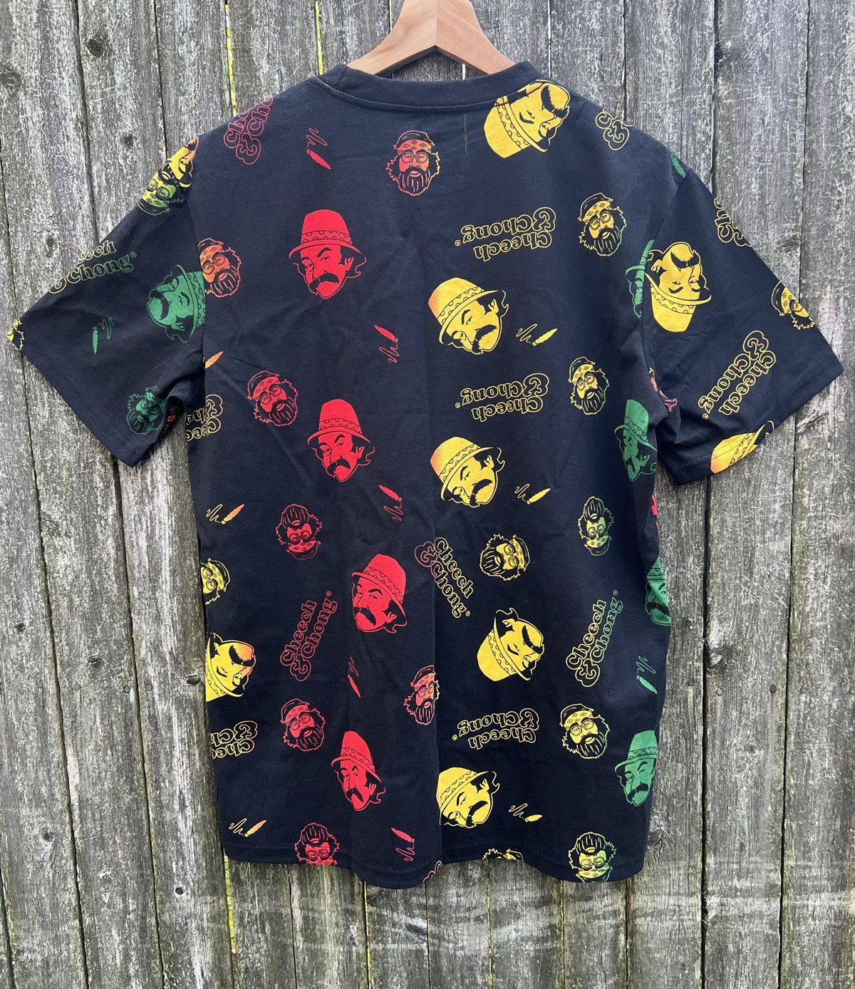 Other Official Cheech & Chong Rasta Double Sided T-Shirt Medium Size US M / EU 48-50 / 2 - 2 Thumbnail