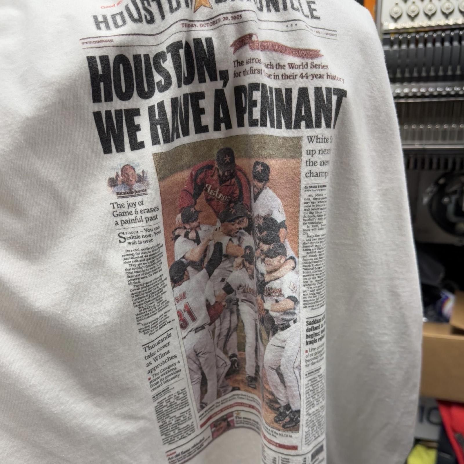 Hanes 2005 Houston Astros Tee — L — Size US L / EU 52-54 / 3 - 2 Thumbnail