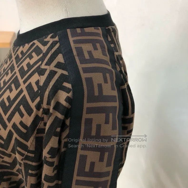 Fendi Fendi Full Print Letter Embroidery Short Sleeve Shirt Size S / US 4 / IT 40 - 6 Thumbnail