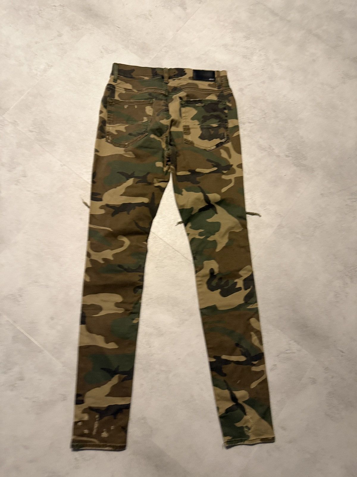 Amiri Amiri Camo Art Patch Jeans Size US 32 / EU 48 - 7 Thumbnail
