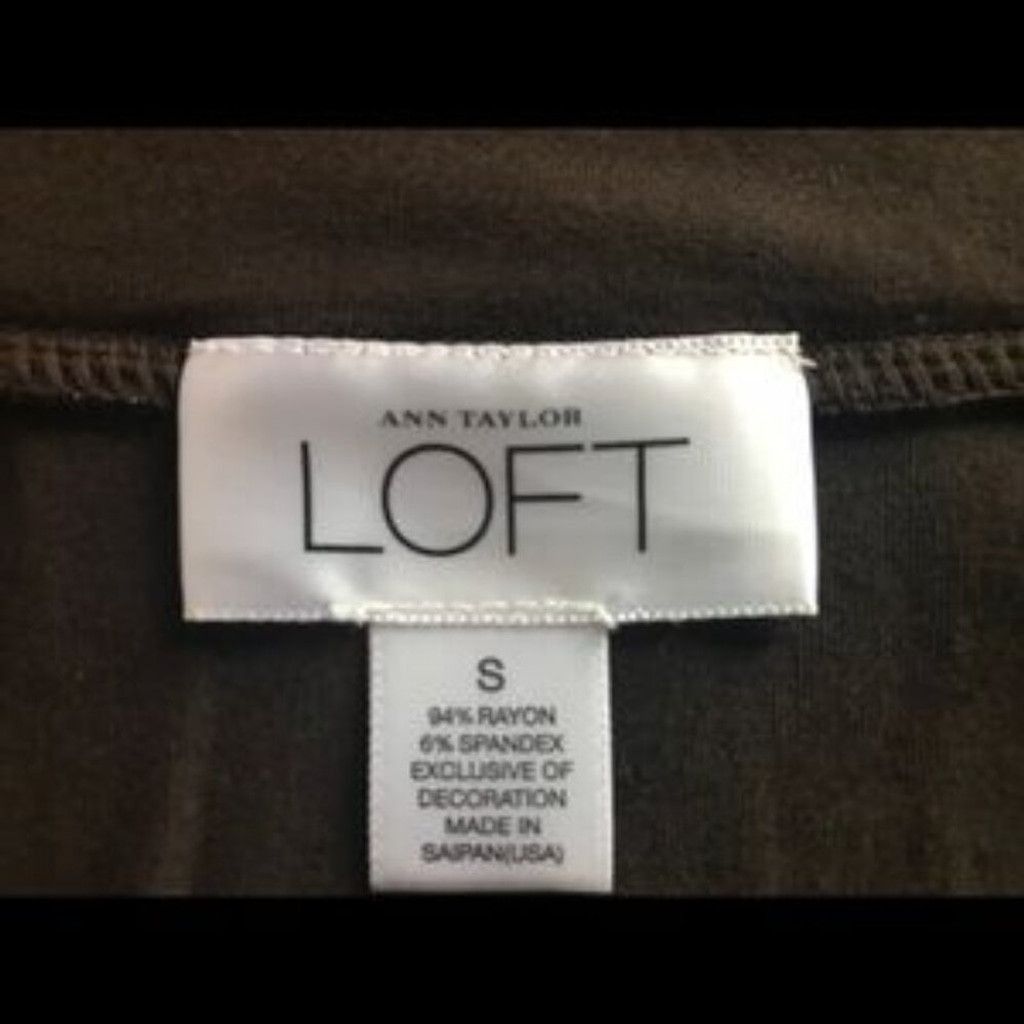 Loft Ann Taylor LOFT brown skirt Size 28" / US 6 / IT 42 - 2 Thumbnail
