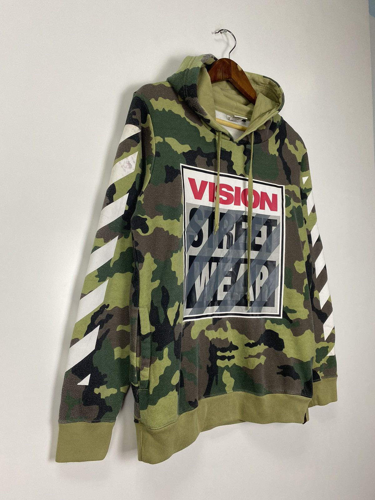 Vision Streetwear Vision Streetwear off -white design hoodies Size US L / EU 52-54 / 3 - 5 Thumbnail