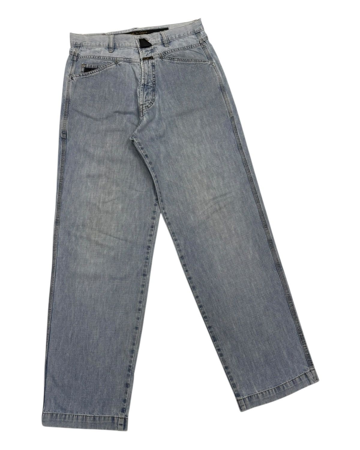 Hysteric Glamour × Japanese Brand × Marithe + Francois Girbaud BAGGY JEANS MARITHE FRANCOIS GIRBAUD WASHED JEAN Size US 31 - 3 Thumbnail