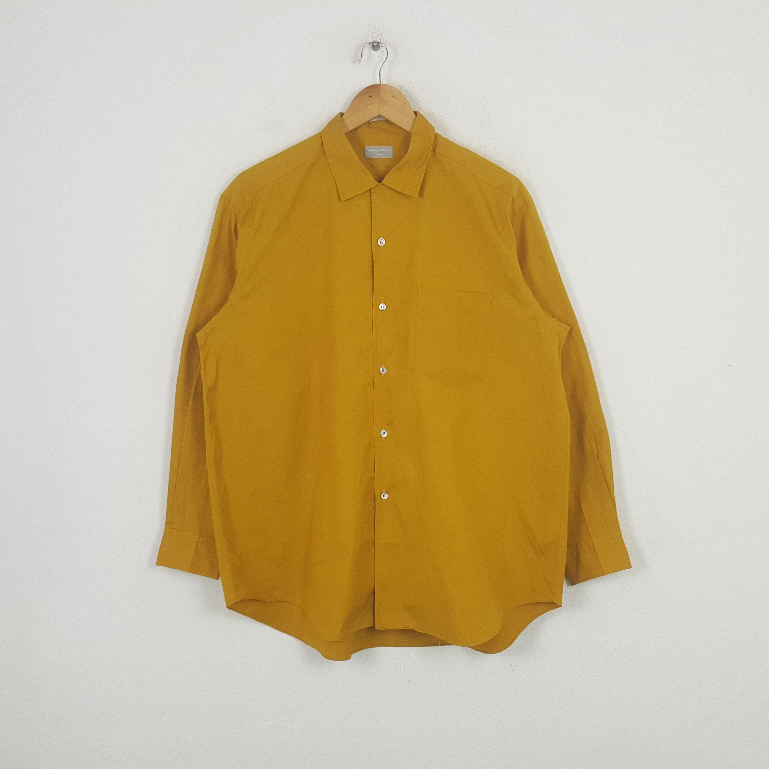 Comme des Garcons Homme Vintage Comme des Garcons Homme AD1999 Shirt Button Up RR21 Size US XL / EU 56 / 4 - 1 Thumbnail