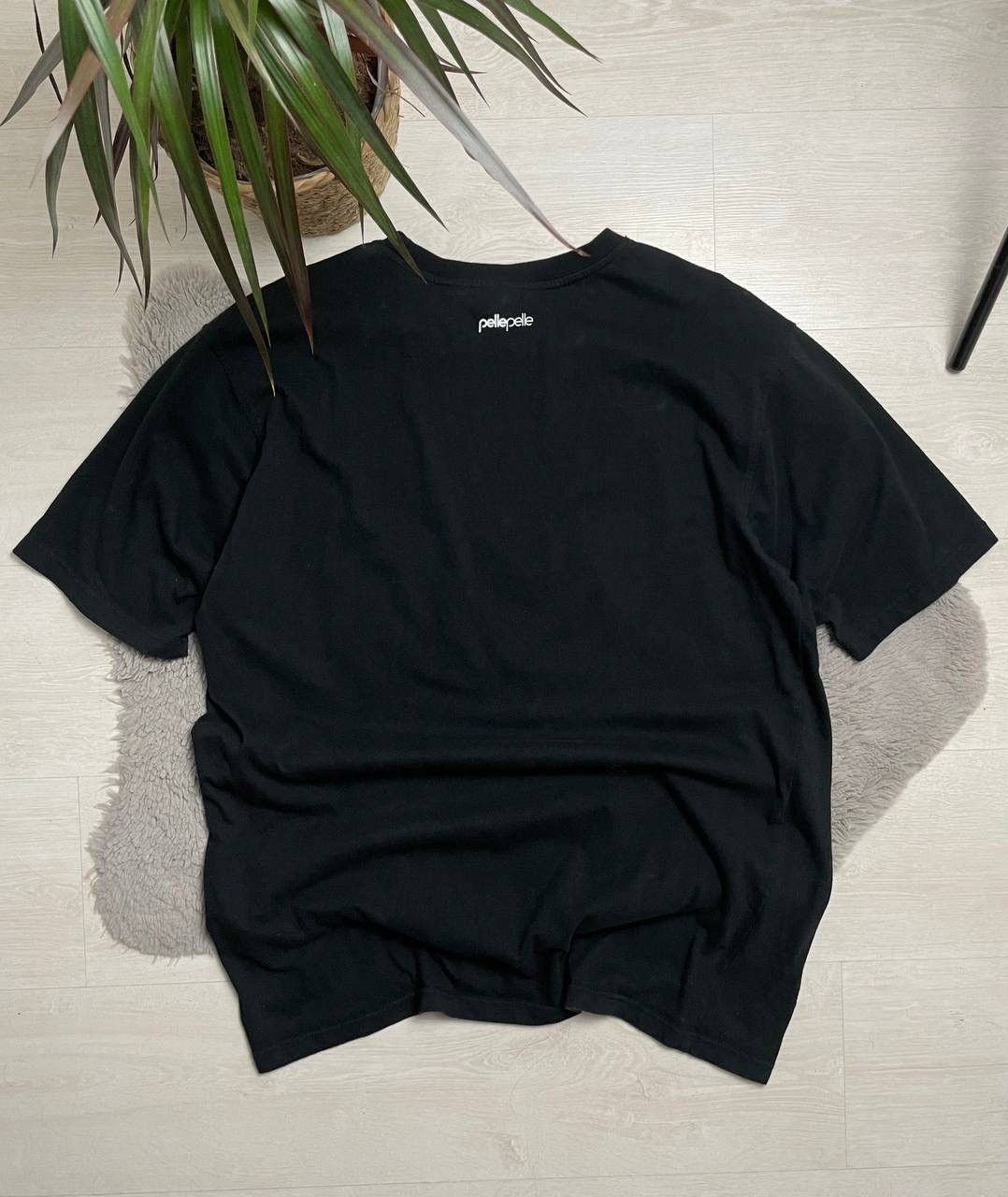 Pelle Pelle × Rap Tees Pelle Pelle Rap Shirt Oversized Center Logo Y2K Affliction Size US XXL / EU 58 / 5 - 5 Thumbnail
