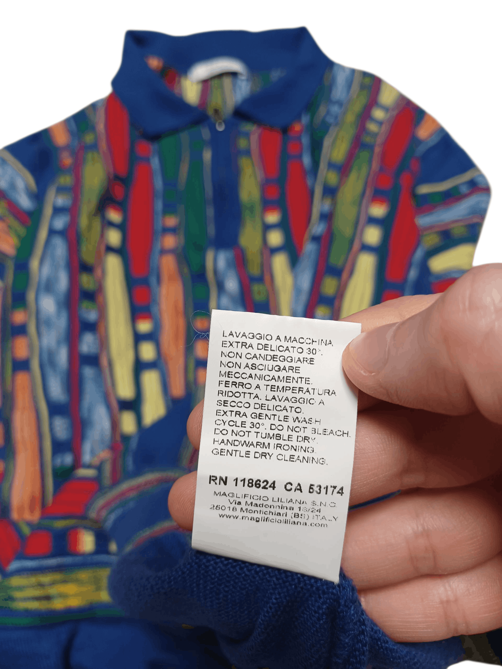 Other RUGGERI VINTAGE COOGI STILE MADE IN ITALY SWEATER Size US L / EU 52-54 / 3 - 5 Thumbnail