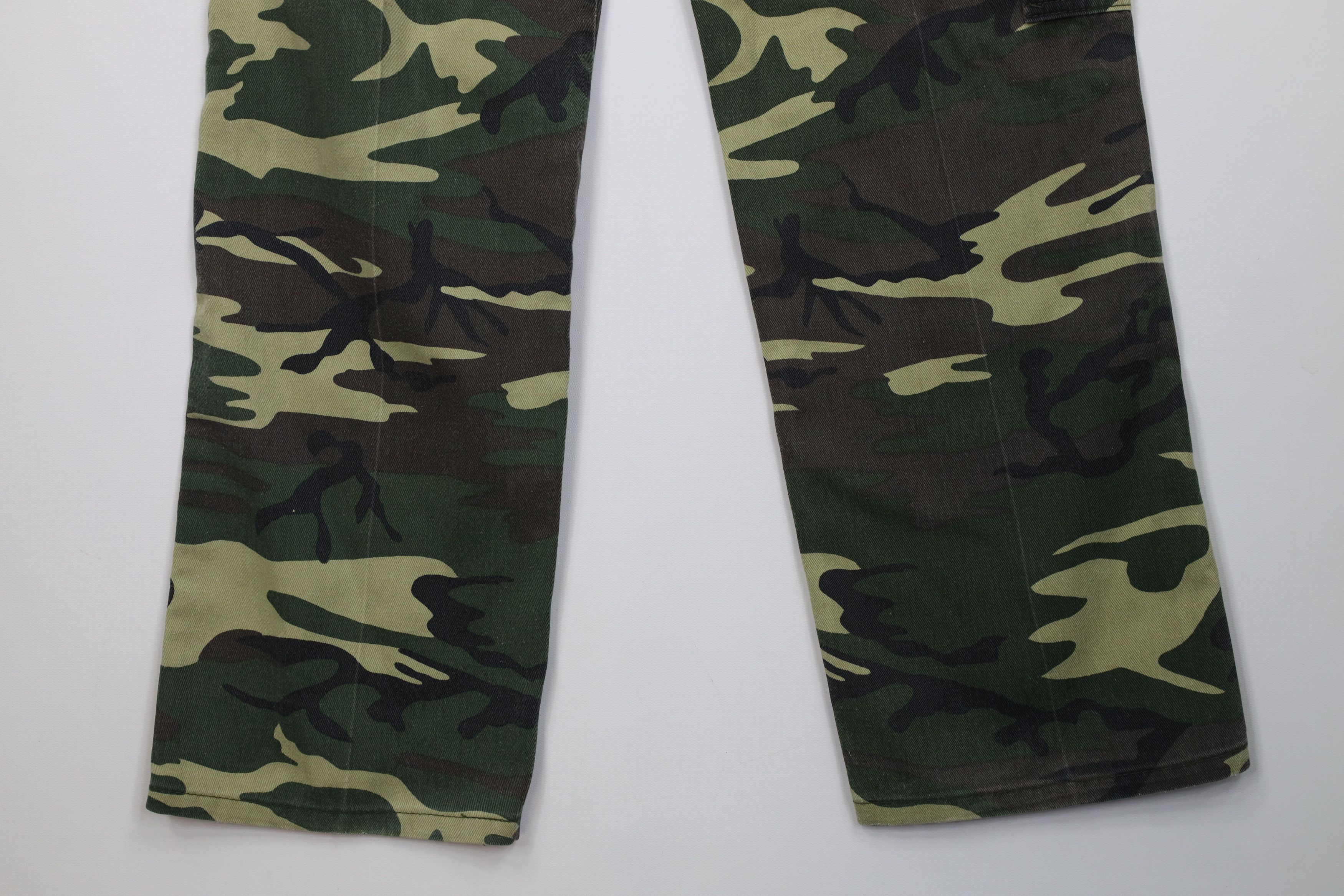 Vintage Vintage 70s Streetwear Camouflage Utility Cargo Pants USA Size US 32 / EU 48 - 9 Thumbnail
