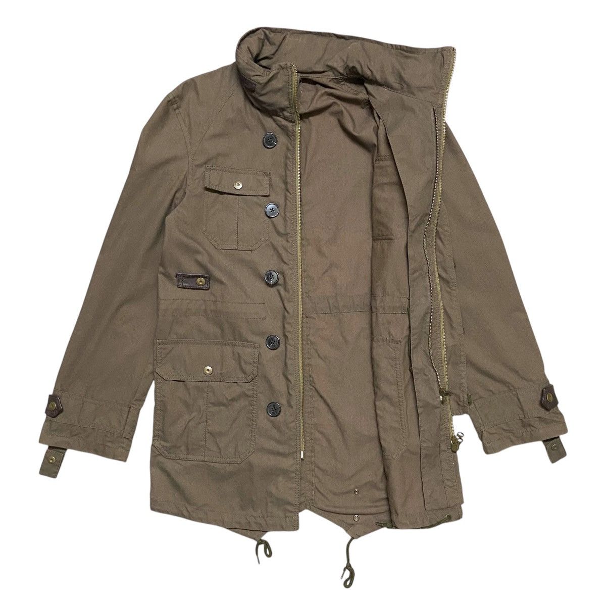 ABAHOUSE × Issey Miyake × Le Grande Bleu (L.G.B.) Abahouse Fishtails Parkas Jacket Size US M / EU 48-50 / 2 - 2 Thumbnail