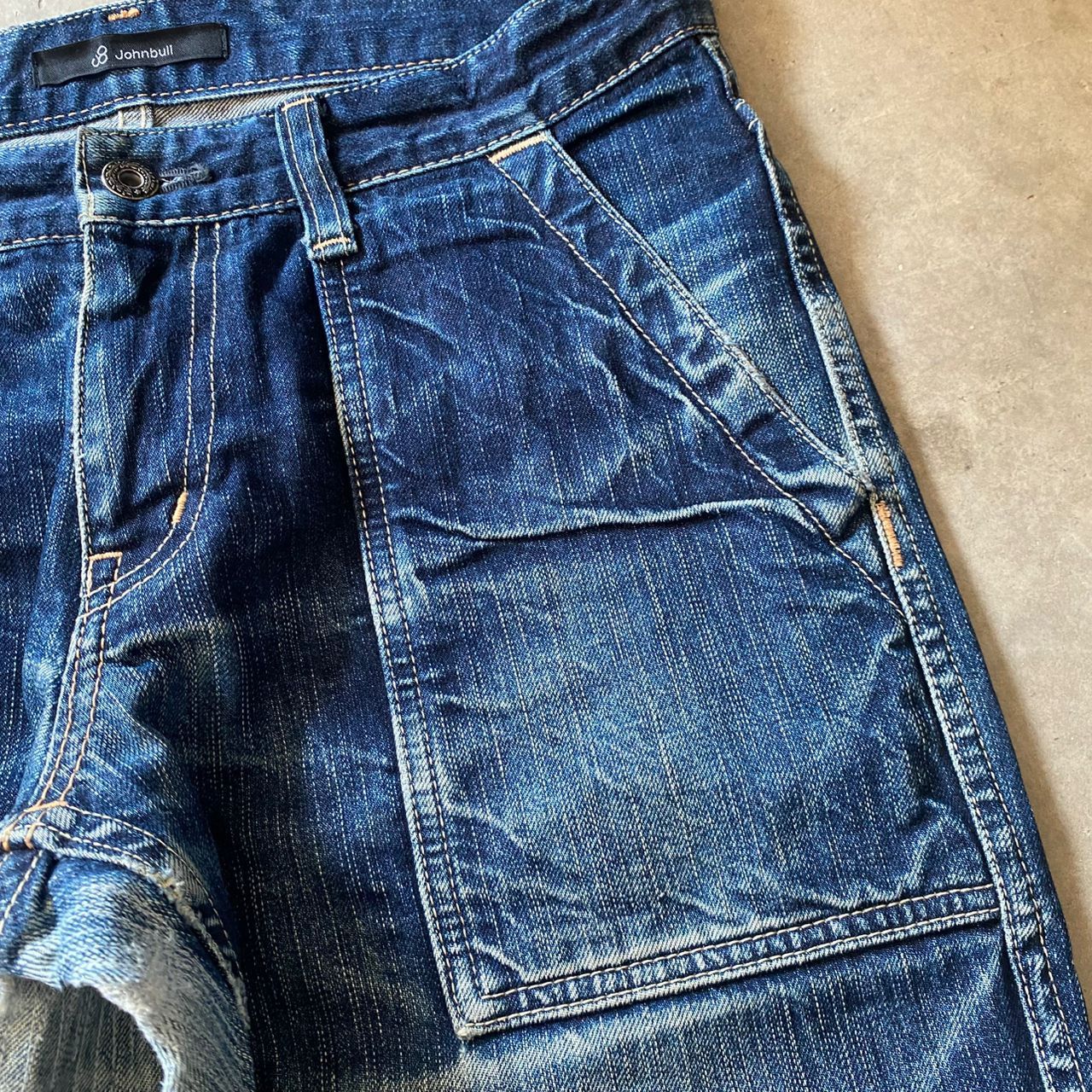Johnbull Vintage Johnbull Bushpant Japanese Brand Distressed Denim Size US 31 - 11 Thumbnail