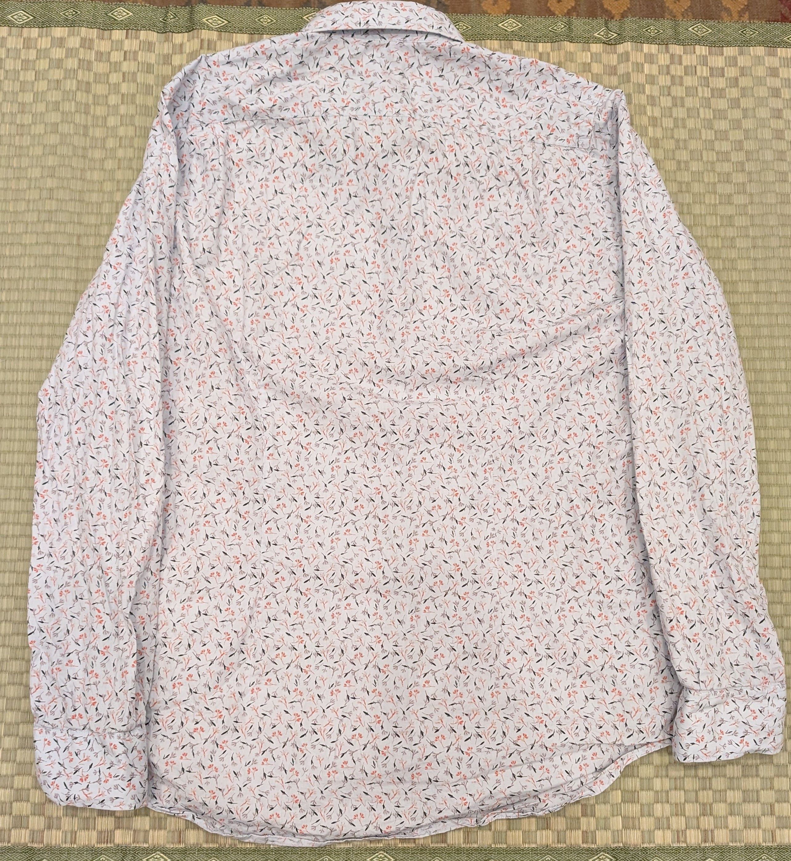 Paul Smith Paul Smith Floral Button Up Shirt Soho Made in Italy Size US L / EU 52-54 / 3 - 2 Thumbnail