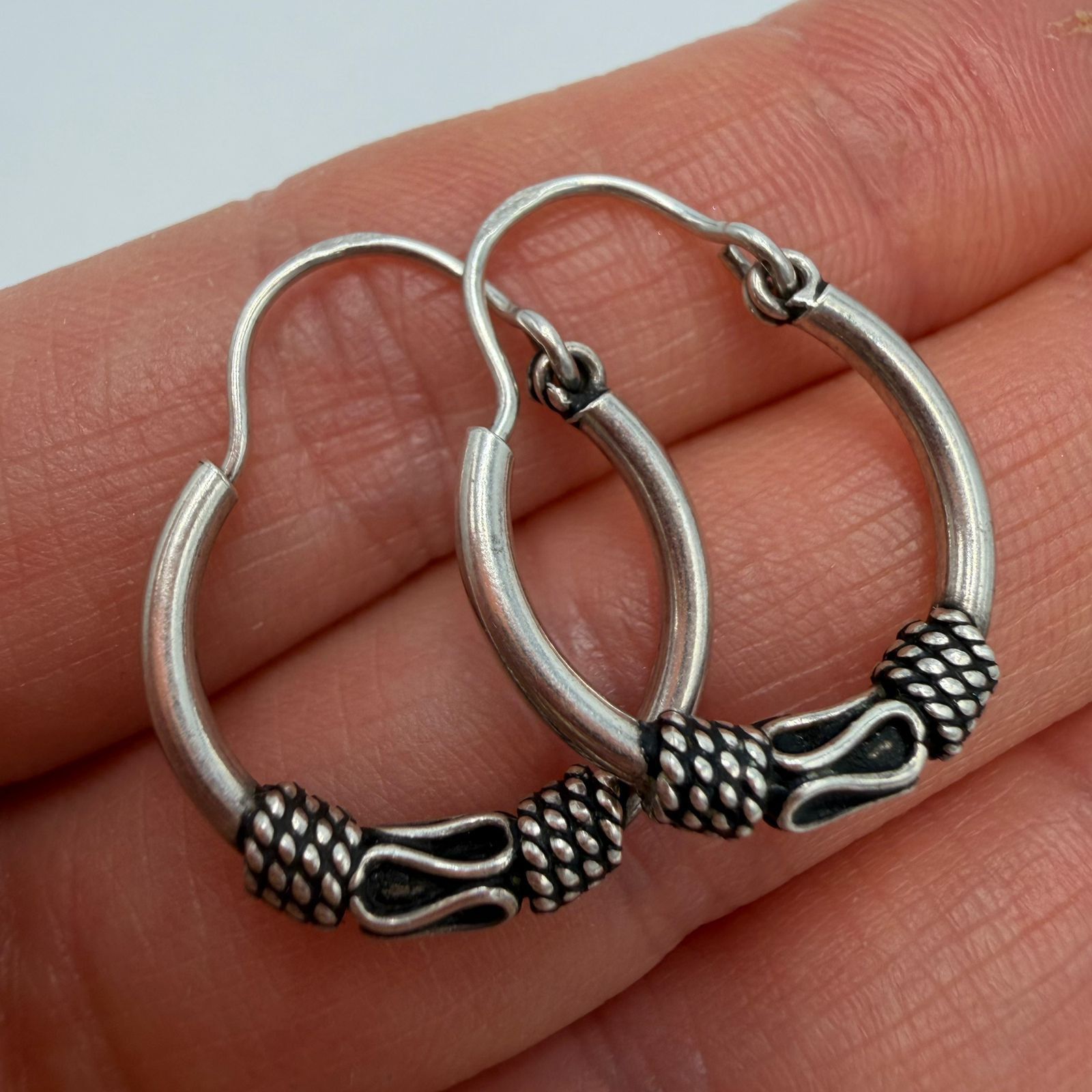 Vintage Vintage 925 Sterling Silver Earrings Boho Dangle 2.71g Size ONE SIZE - 1 Thumbnail