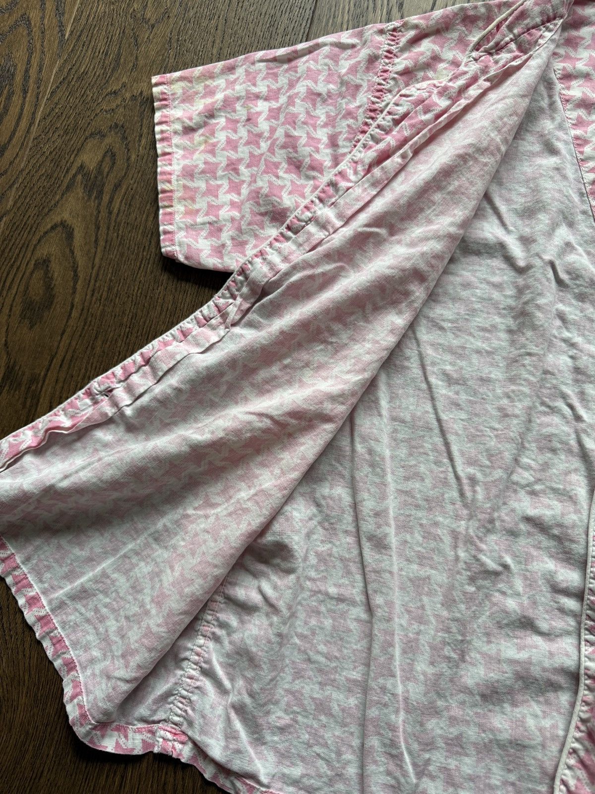 Vintage Vintage 60s Women's Patterned Pajama Shirt Size S / US 4 / IT 40 - 7 Thumbnail