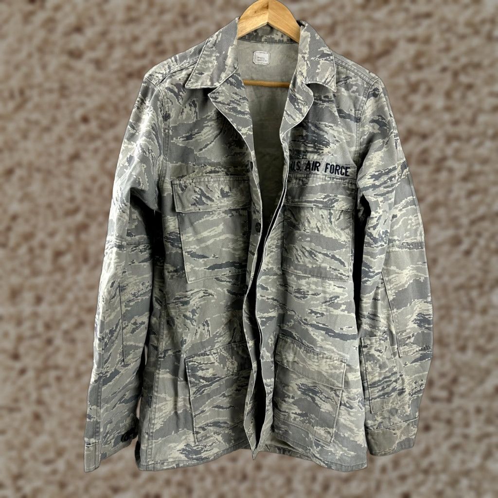 Vintage Vintage U.S. Military Air Force Camo Utility Jacket Men’s 40XL Camouflage Cotton Blend All Seasons Size US XXL / EU 58 / 5 - 1 Thumbnail