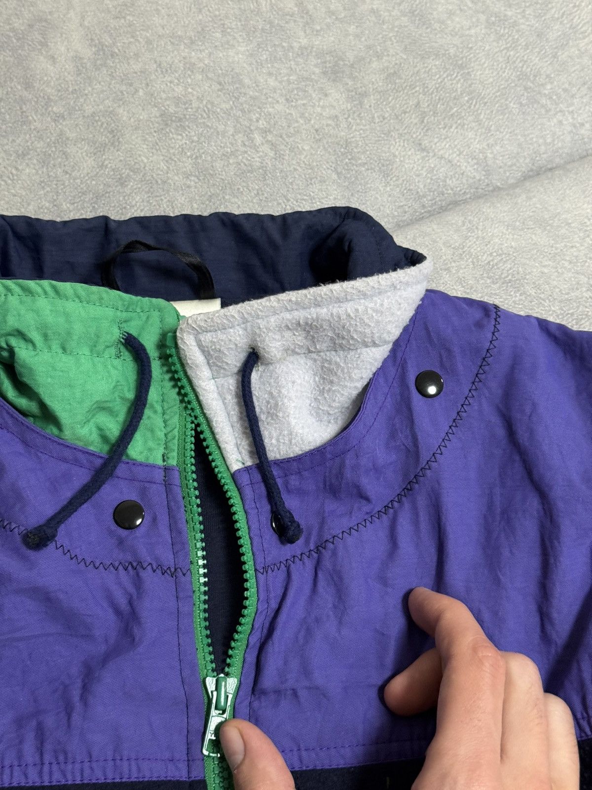 Adidas Rare Vintage Adidas Ski Fleece Jacket Y2K Men’s Size L Nylon Size US L / EU 52-54 / 3 - 10 Thumbnail