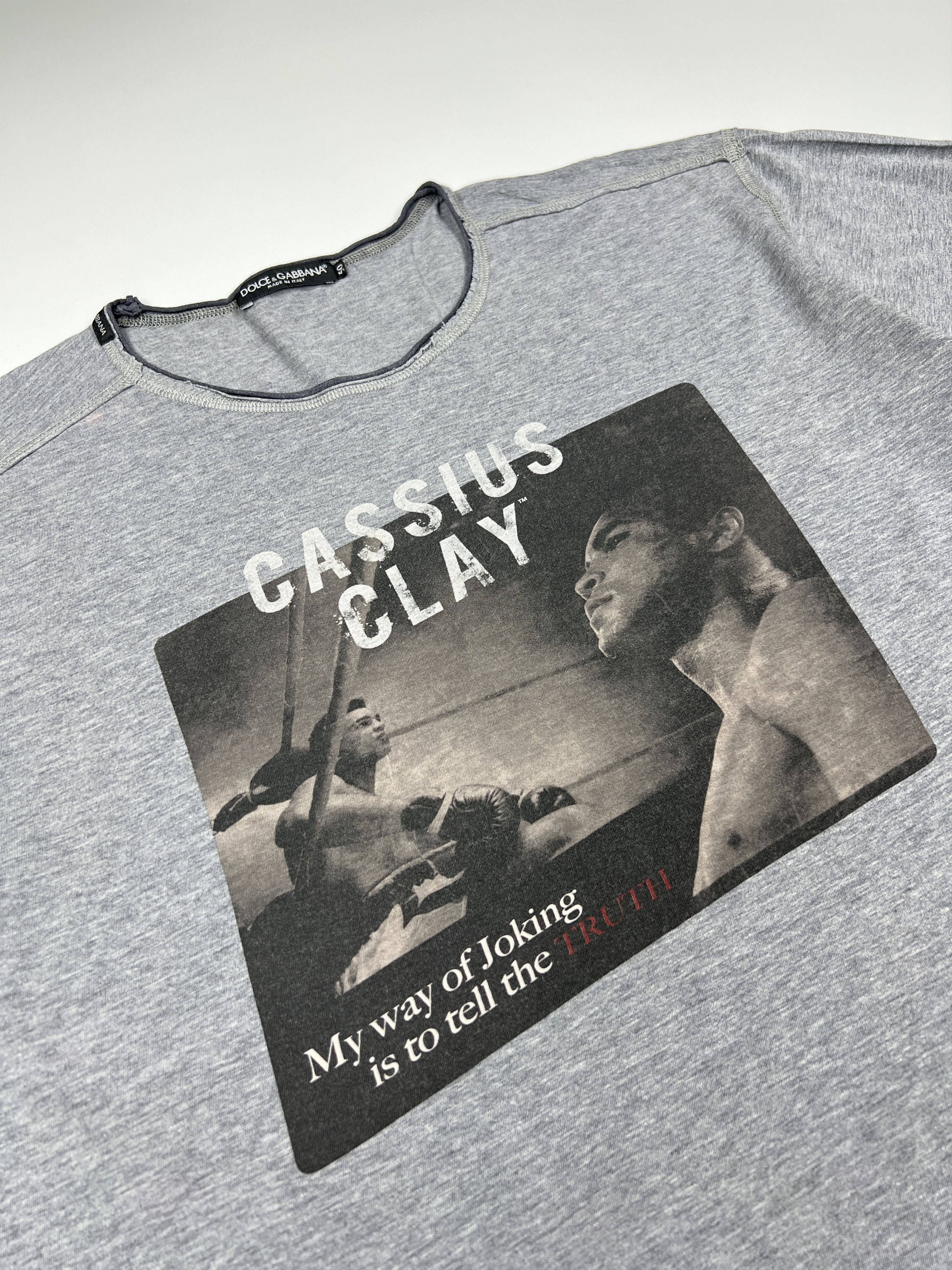 Dolce & Gabbana × Vintage Rare Dolce Gabbana Muhammad Ali Cassius Clay Tee Size US M / EU 48-50 / 2 - 3 Thumbnail