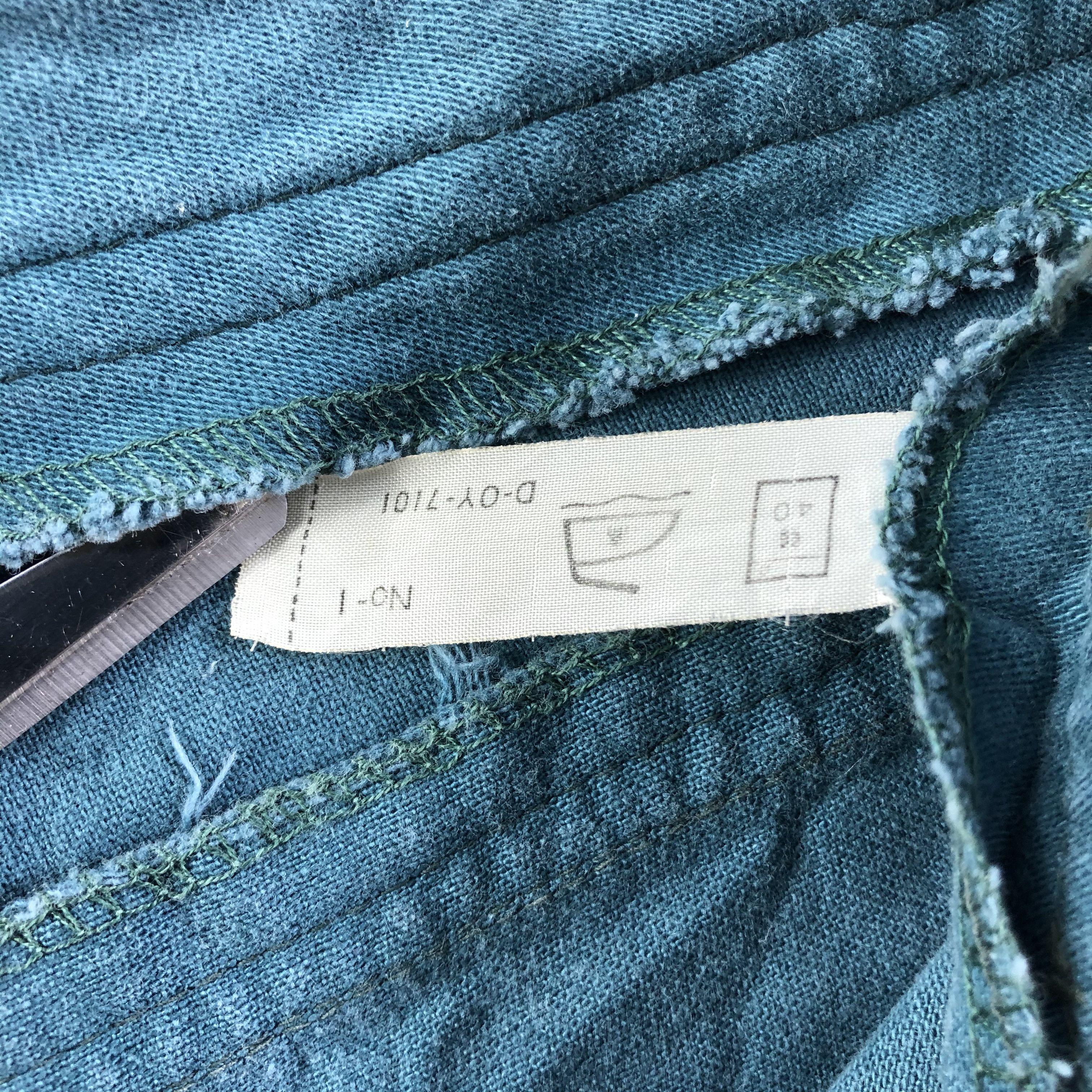 Japanese Brand Vintage Japanese Bush Pants Jeans Flare Denim KJ1810 Size 27" / US 4 / IT 40 - 7 Thumbnail