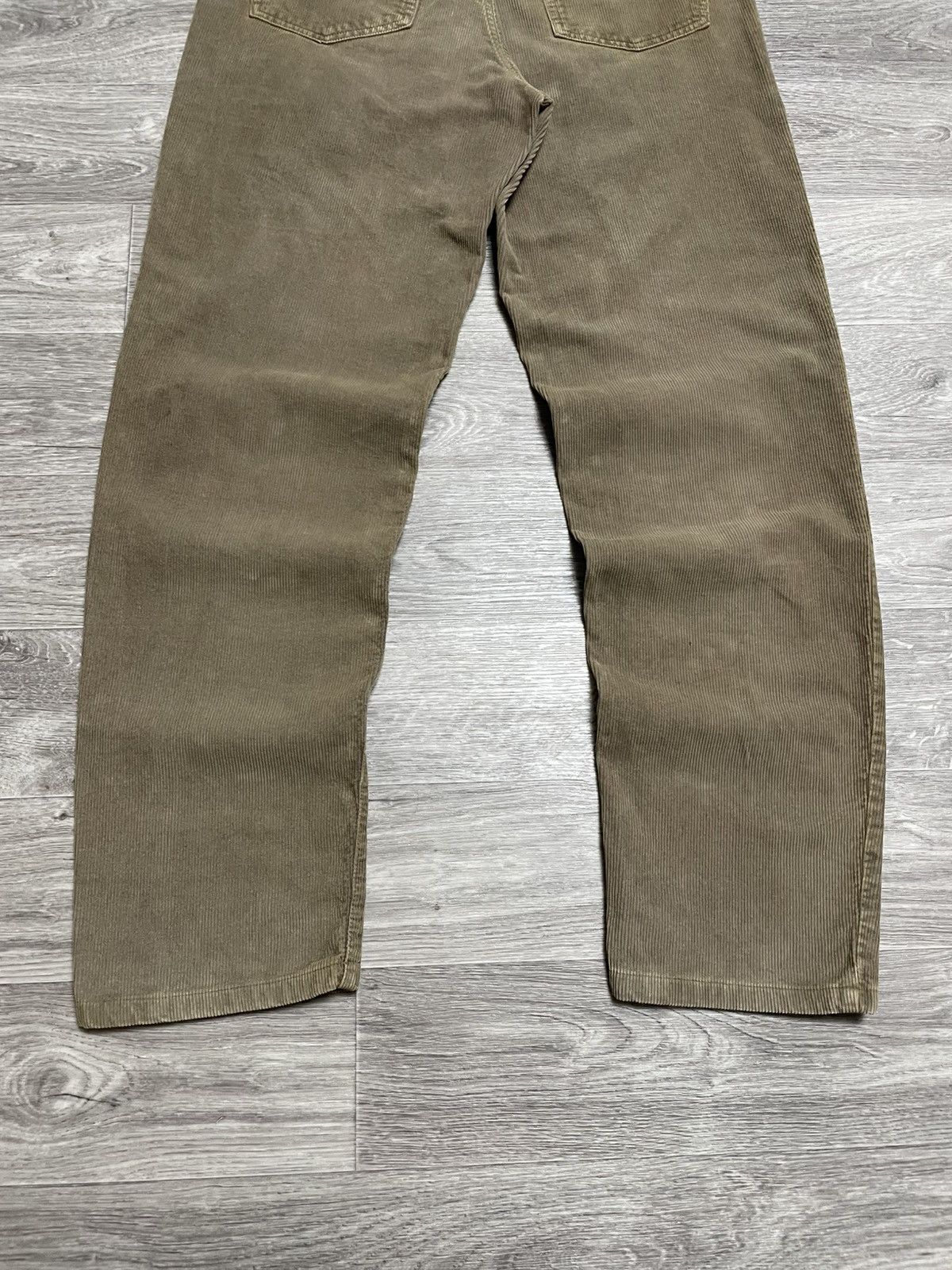 Yves Saint Laurent Vintage Yves Saint Laurent YSL Baige Corduroy Velvet Pants Size US 34 / EU 50 - 17 Thumbnail