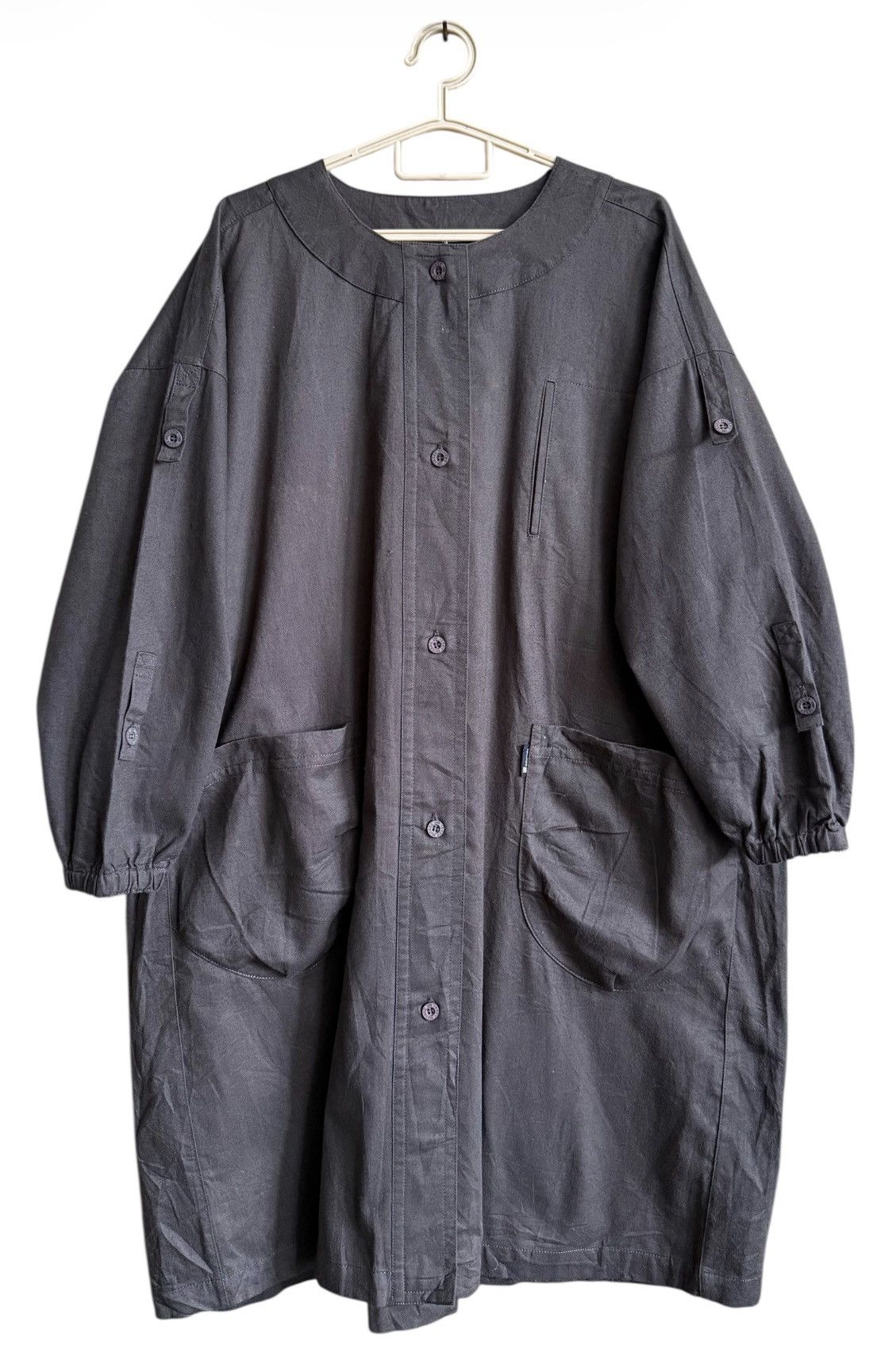 Issey Miyake Issey Miyake Long Jacket Coat Brown Size US XXL / EU 58 / 5 - 1 Thumbnail