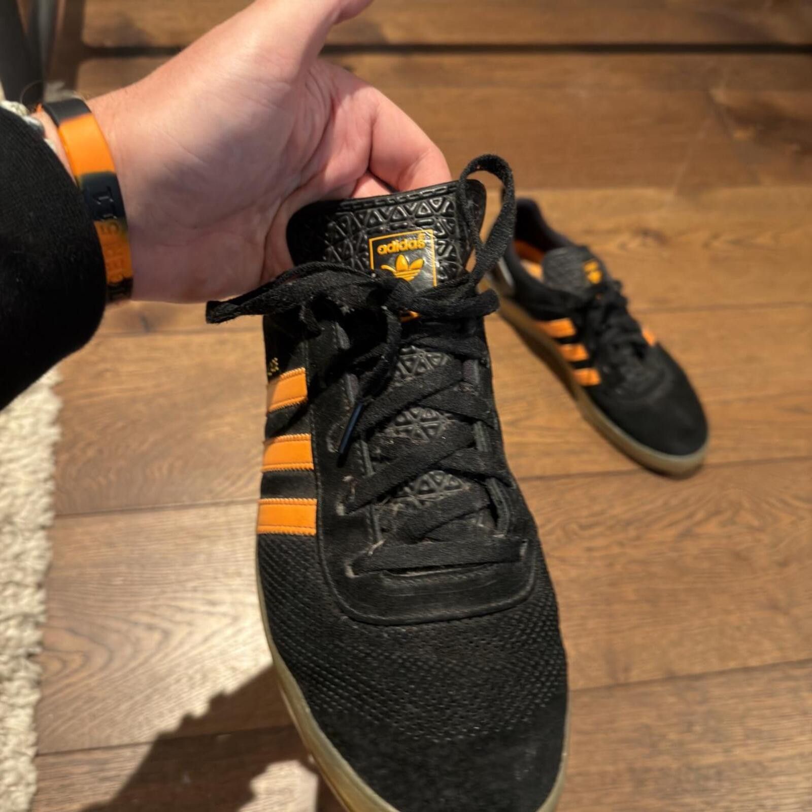 Palace Adidas Palace Pro Originals Rare Black Orange Colourway 2016 Size US 11.5 / EU 44-45 - 7 Thumbnail