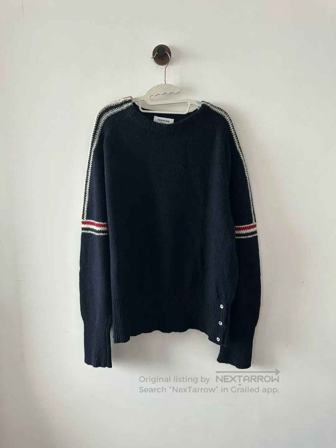 Thom Browne Thom Browne Striped Sweater| Size US XL / EU 56 / 4 - 1 Thumbnail
